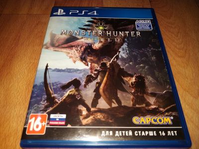 Лот: 17007333. Фото: 1. Monster Hunter World PS4 / Лицензионный... Игры для консолей