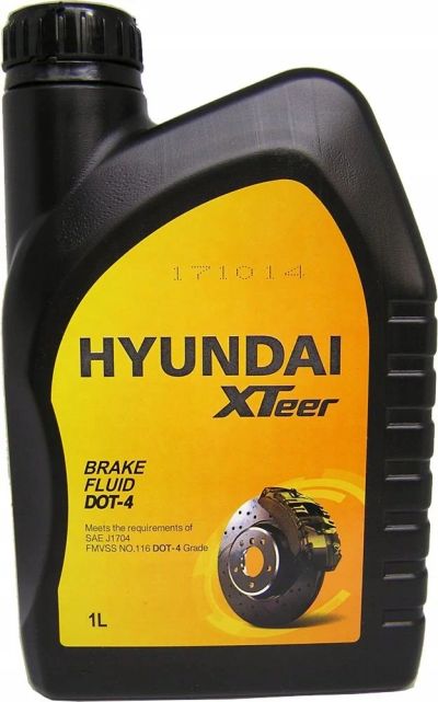 Лот: 16370082. Фото: 1. Жидкость тормозная Hyundai XTeer... Масла, жидкости
