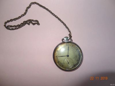 Лот: 15058542. Фото: 1. Часы карманные Молния старинные. Оригинальные наручные часы