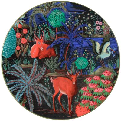 Лот: 24940732. Фото: 1. Тарелка десертная Gien Le Jardin... Тарелки, блюда, салатники