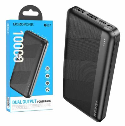 Лот: 19573225. Фото: 1. Внешний аккумулятор 10000mAh Borofone... Внешние, портативные аккумуляторы для смартфонов (Power bank)