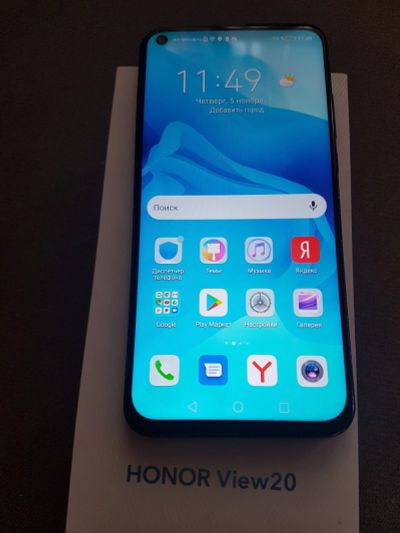 Лот: 16777964. Фото: 1. Смартфон Honor View 20 6/128 Gb... Смартфоны