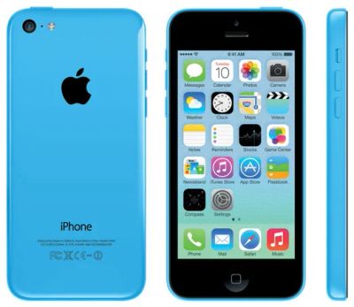 Лот: 7286609. Фото: 1. Apple iPhone 5c 16GB Blue (голубой... Смартфоны