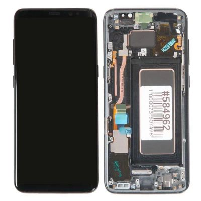 Лот: 19559322. Фото: 1. Дисплей с рамкой Samsung Galaxy... Дисплеи, дисплейные модули, тачскрины