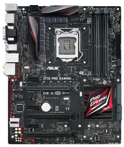 Лот: 7672198. Фото: 1. ASUS Z170 PRO Gaming [LGA 1151... Материнские платы