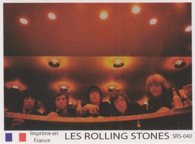 Лот: 10614172. Фото: 1. Rolling Stones коллекционная карточка... Наклейки, фантики, вкладыши