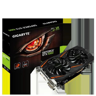 Лот: 10115457. Фото: 1. Видеокарта GTX 1060 3Gb Gigabyte... Видеокарты