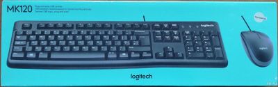 Лот: 13800921. Фото: 1. Logitech MK120. Клавиатуры и мыши