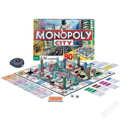 Лот: 1223947. Фото: 1. Монополия СИТИ. Детские настольные игры