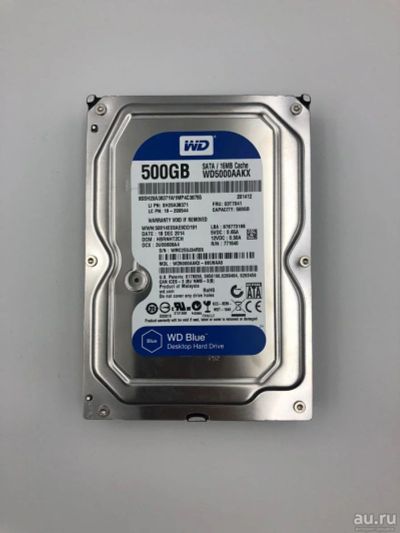 Лот: 18182442. Фото: 1. WD HDD SATA 500Gb Western Digital... Жёсткие диски (HDD)