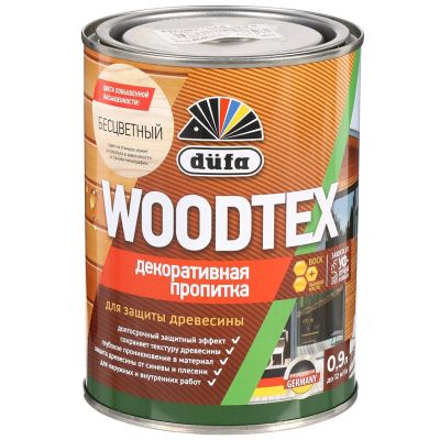 Лот: 24113724. Фото: 1. Пропитка Dufa, Woodtex, для дерева... Краски, лаки, растворитель