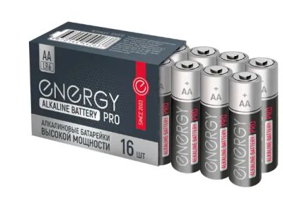 Лот: 20540263. Фото: 1. Батарейка Energy алкалиновая Pro... Батарейки, аккумуляторы, элементы питания