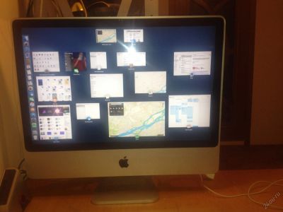 Лот: 5184827. Фото: 1. Apple iMac 24" IPS, DVD-RW, ram4096mb... Моноблоки