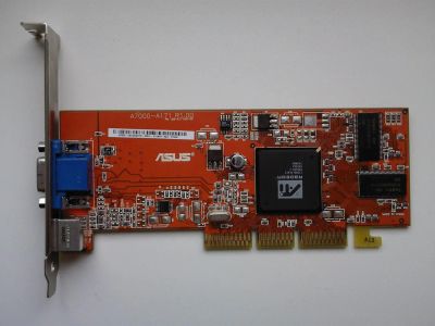 Лот: 3861582. Фото: 1. Видеокарта ASUS A7000 64Mb. Видеокарты