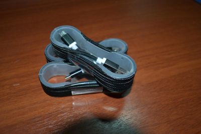 Лот: 9699028. Фото: 1. Кабель USB - MicroUSB шнурок... Дата-кабели, переходники