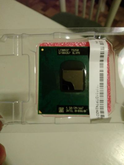 Лот: 10771794. Фото: 1. Процессор Intel Core Duo T5250... Процессоры