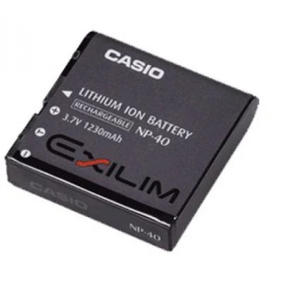 Лот: 4600908. Фото: 1. АКБ Casio NP-40, оригинал, бу. Аккумуляторы, зарядные