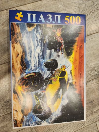 Лот: 23905243. Фото: 1. Пазл 500 деталей монстр-трак. Пазлы