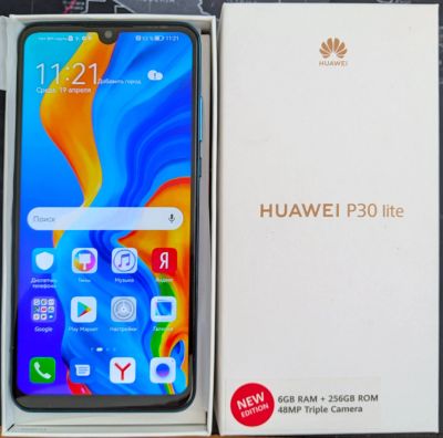 Лот: 20261567. Фото: 1. Huawei P30 Lite 6/256GB насыщенный... Смартфоны