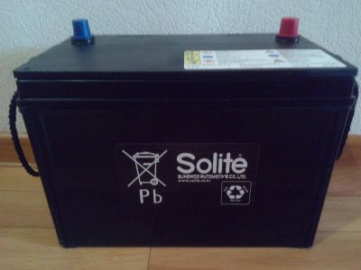 Лот: 9812402. Фото: 1. Продам рабочий аккумулятор Solite... Аккумуляторы