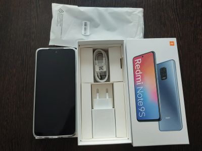 Лот: 17313695. Фото: 1. Xiaomi Redmi Note 9S 4/64GB, белый... Смартфоны