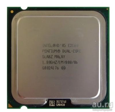 Лот: 17738778. Фото: 1. Intel Pentium dual-core E2160... Процессоры