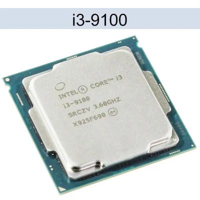 Лот: 25582487. Фото: 1. Поцессор Intel Core i3-9100. Четырёхъядерный... Процессоры
