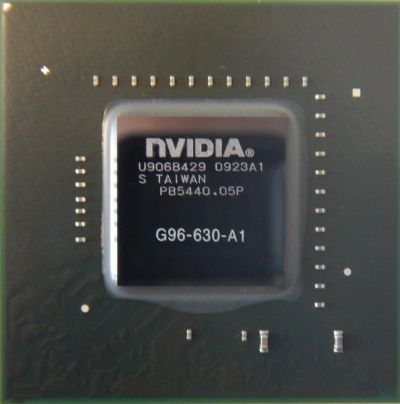 Лот: 10037271. Фото: 1. Видеочип G96-630-A1 GeForce 9600M... Микросхемы