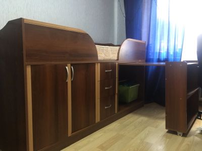 Лот: 17777966. Фото: 1. Кровать детска. Детские кровати и кроватки