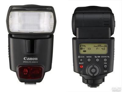 Лот: 8003469. Фото: 1. Вспышка Canon Speedlite 430EX... Вспышки, осветители, рассеиватели