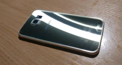 Лот: 11405600. Фото: 1. Смартфон Samsung Galaxy S6 Gold... Смартфоны