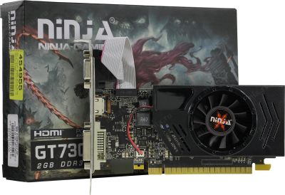 Лот: 16742943. Фото: 1. Видеокарта GeForce GT730 Ninja... Видеокарты