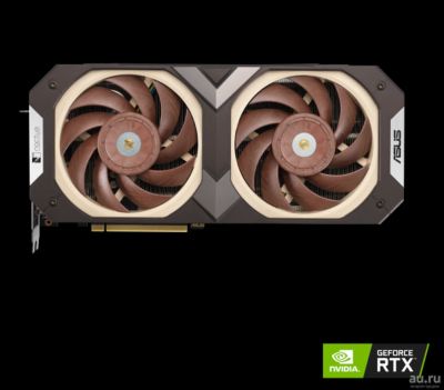 Лот: 18521738. Фото: 1. ASUS GeForce RTX 3070 Noctua OC... Видеокарты