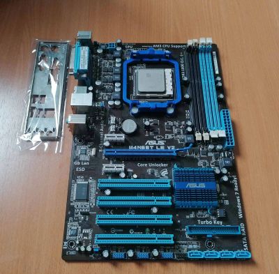 Лот: 18922463. Фото: 1. Материнская плата Asus M4N68T... Материнские платы