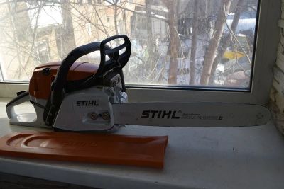 Лот: 11184354. Фото: 1. Бензопила STIHL MS 261C(в хорошем... Бензо-, мотоинструмент