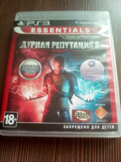 Лот: 9871571. Фото: 1. Игра на PS3 Infamous 2 (Дурная... Игры для консолей