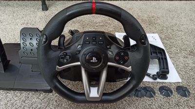 Лот: 25310638. Фото: 1. Руль Hori Racing Wheel APEX. Рули, джойстики