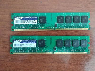 Лот: 16650882. Фото: 1. Оперативная память A-data 2х2gb. Оперативная память