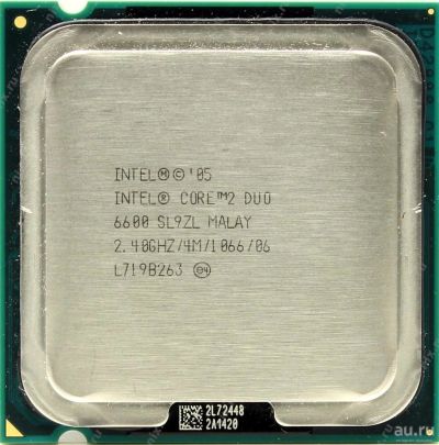 Лот: 10096980. Фото: 1. Процессор Intel Core 2 Duo Processor... Процессоры