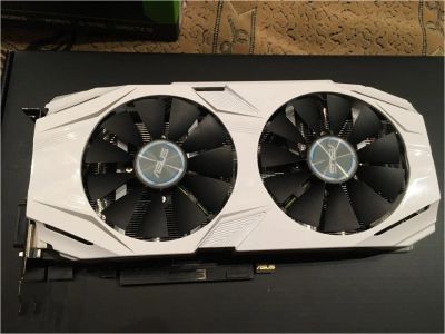 Лот: 10952563. Фото: 1. Asus geforce GTX 1060 6gb OC Dual... Видеокарты