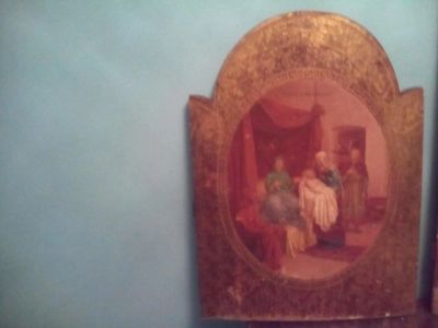 Лот: 9425393. Фото: 1. старинная икона рождение св.Николая. Другое (антиквариат)
