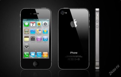 Лот: 3005869. Фото: 1. Продам iPhone 4S 64Gb Черный... Смартфоны