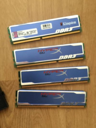 Лот: 8958870. Фото: 1. Kingston Haper x 4 плашки по 2гб... Оперативная память