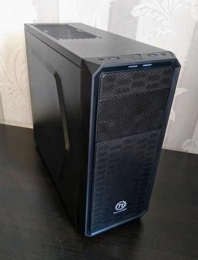 Лот: 12108411. Фото: 1. Корпус Thermaltake Versa H25 черный. Корпуса, блоки питания