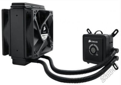 Лот: 5956593. Фото: 1. Водяное охлаждение Corsair H80. Системы охлаждения