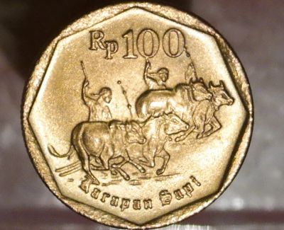 Лот: 7833830. Фото: 1. Экзотика с рубля (1854) Индонезия. Остальные страны
