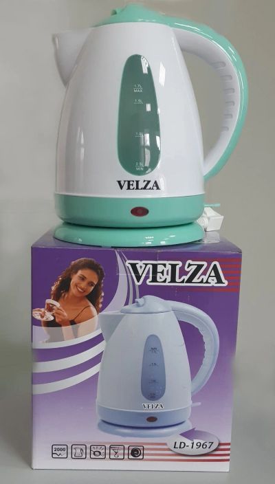 Лот: 16428625. Фото: 1. Чайник Velza -LD-1967. Чайники, кофемашины, кулеры