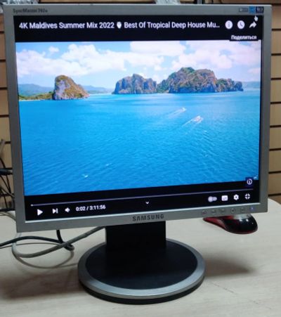 Лот: 19437306. Фото: 1. Монитор 17" ЖК Samsung 740N(LCD... ЖК-мониторы