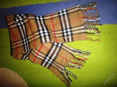 Лот: 1459856. Фото: 1. Шарф под Burberry. Шарфы, платки