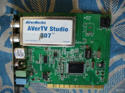 Лот: 9496648. Фото: 1. TV Tuner AverMedia 307. ТВ-тюнеры и карты захвата
